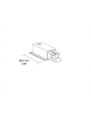 Ivela 7662-11-w30 power supply connector ground left 850° ne