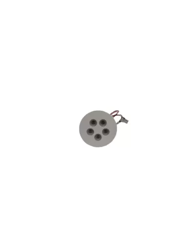 Domino led 7i1722401w21 múltiple 5m 24v dim ww wid terciopelo blanco
