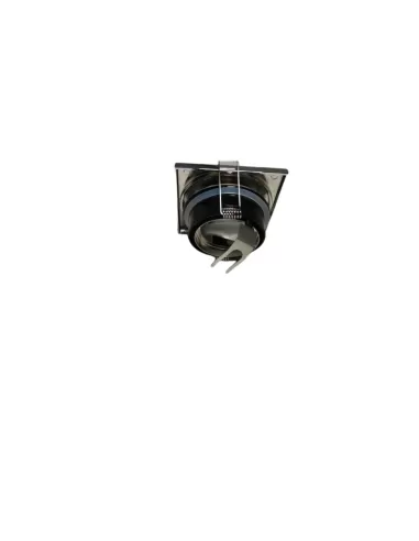 Arkos 351c square recessed chrome lc glass ip65 f 70 gu5,3 12v