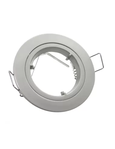 Arkos 38bi encastré réglable trou blanc 75 gu5.3 12v
