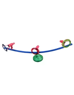 Régulateur linéaire à spot métallique f 2649-3 Jupiter, 3 lumières, disques rouge/vert/bleu, 3xe14