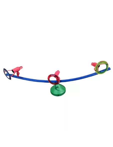 Régulateur linéaire à spot métallique f 2649-3 Jupiter, 3 lumières, disques rouge/vert/bleu, 3xe14