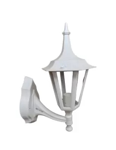 Ghidini atra0101//tb Applique murale blanche traditionnelle orientée vers le haut, 6 écrans PMMA, 60 W