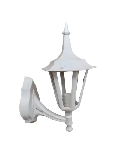 Ghidini atra0101//tb Applique murale blanche traditionnelle orientée vers le haut, 6 écrans PMMA, 60 W