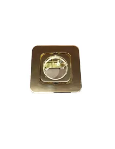 Fosnova 64797 lem spot encastrable carré orientable or gu5.3 12v 11x11 trou 8x8