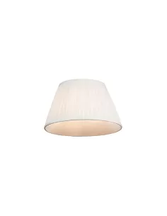Bilumen ivory fabric lampshade 25x19x18