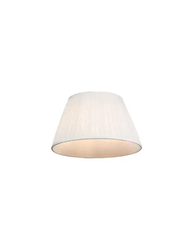 Bilumen ivory fabric lampshade 25x19x18