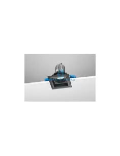 Nobile d1s/40/3k/b spot encastré carré fixe 8,5 W 3 kΩ noir