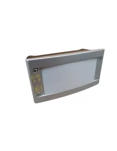 Ivela 1593220 Wandleuchte mit 18 LEDs, rotem Metallrahmen