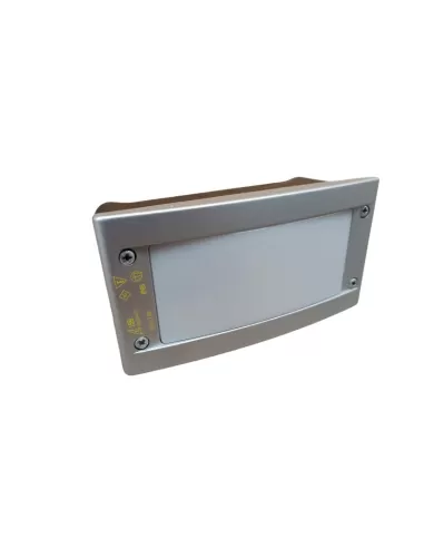 Ivela 1593220 Wandleuchte mit 18 LEDs, rotem Metallrahmen