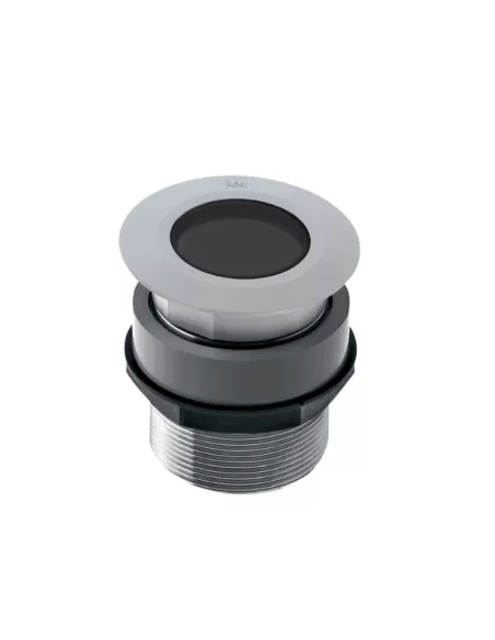 Ampoule LED Bright CB12120DI 1 2 1x2W500MA D35 5000K à faisceau diffus en acier inoxydable