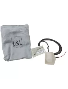 L&L LE10111DV Ice LED 1 0 1x1W350MA verre différentiel bleu