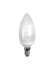 Lampe à économie d'énergie Ecolyt 500527w 7W lumière chaude olive E14