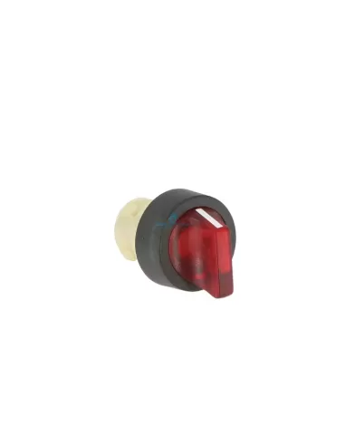 Siemens 3SB10012DC01 illuminated red selector switch 1-0-2