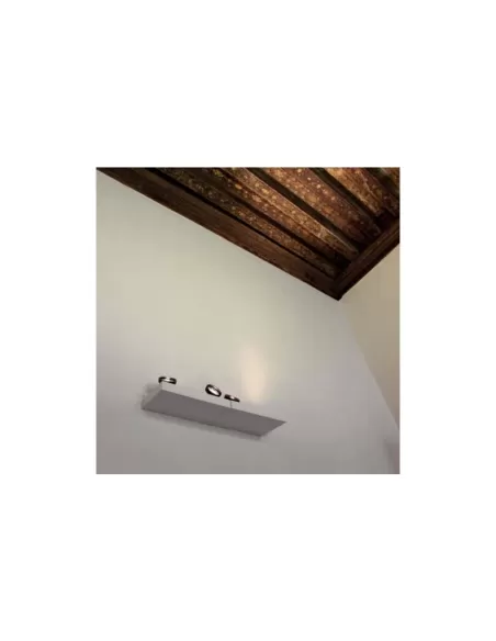 Viabizzuno f6 019 22 spot trois blanc hmg g53 3x75w 240v