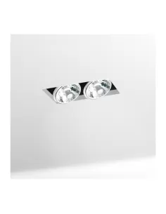 Artemide m069125 nichts rechteckiger Einbau qr111 max 2x10
