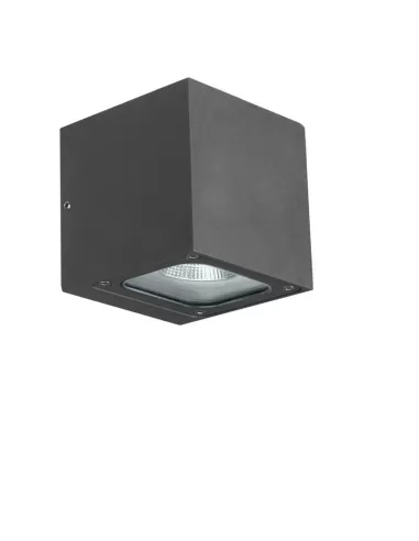 Marino cristal 43148 titano_evo plafonnier LED 6w 3 anthracite