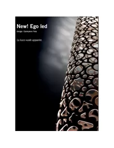 Martini 51687 11ww ego led ip40*eye111 suspension blanc 20w 20°
