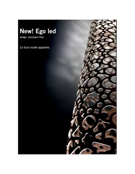 Martini 51687 11ww ego led ip40*sospensione eye111 bianco 20w 20°