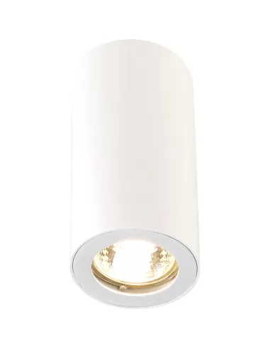 Slv 151811 enola_b cl-1 plafonnier, blanc, gu10, max 35