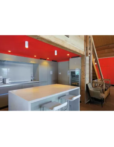 Slv 151811 enola_b cl-1 plafone, bianco, gu10, max  35