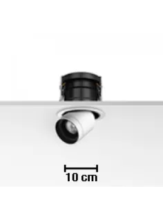 Flos 09 1600 30 pure1 downlight qr-cbc51 50w corpo bco