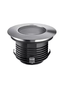 Luce & Light SY50005LI Smoothy 5 0 24 V CC 10 W 3000 K 40° acier inoxydable