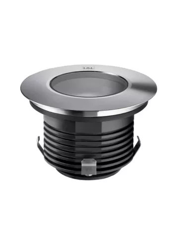 Luce & light sy50005li smoothy 5 0 24vdc 10w 3000k 40° acier inoxydable