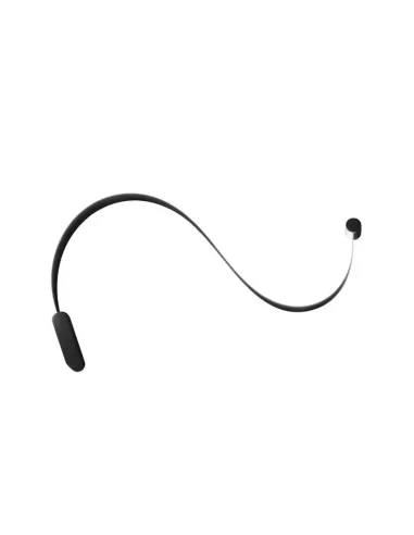 Cini & nils w1601 formala mur plafond blanc 2700k acier satiné//noir