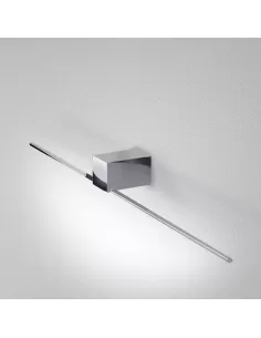 Icone Orizzonte90//Crorizzonte 90 Applique murale LED 10,56 W 3000 K chromé//poli L 90 cm