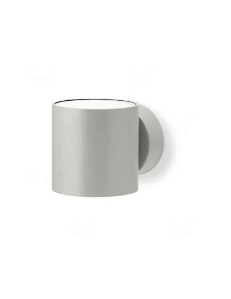 Linea light 50425 double cilindro soffitto e27 75w ip40 grigio