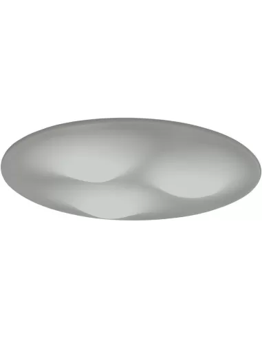 Linea light 7461 plafonnier vague d890 42w blanc opale