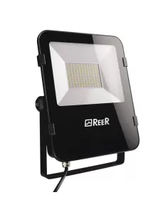 Reer 6360717 dominó 80w negro ip65 4000k 230v