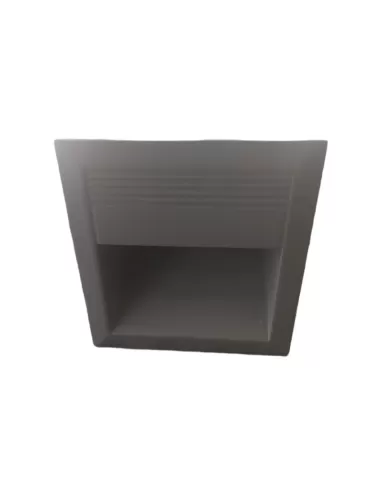 Spot encastré G2802 1,5 W 230 V gris clair pour éclairage de marche