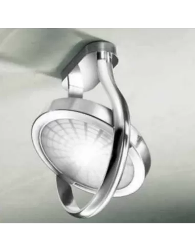 Leucos 001304039113504 spid 1p-pl plafonnier 1x200w r7s aluminium poli