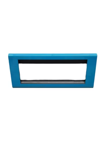 Bticino 4716bm Living Classic, plaque bleue manganèse, 6 modules