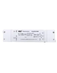 Rio electronic rt105sp trasf 35-105w pri:240v ca sec:12v ca