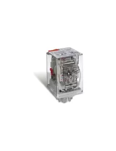 Relais octal Perry Electric 1RE080248DC, 2 transistors, 10 A, 250 V, 48 V CC