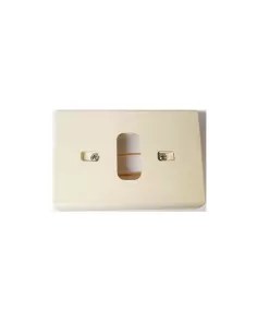 Bticino 065316 plaque autoportante gl2000 ivoire 1 mod