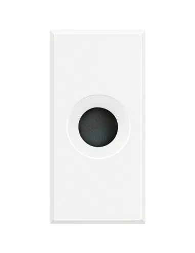 Salida axolute bticino hd4953 con orificio de 9 mm de diámetro
