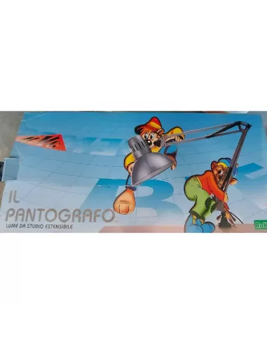 Lampe de studio à pantographe extensible avec ampoule E27 de 11 W, grise