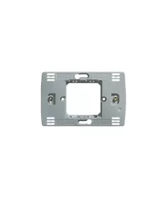 Bticino luna support 2 places pour boîte rectangulaire c4719
