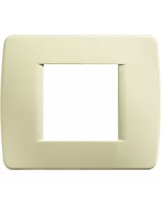 Luna - placca 2p avorio