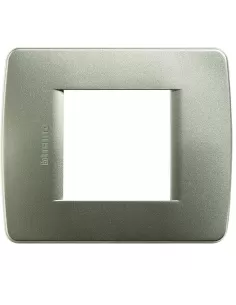 Luna - assiette 2p vert métallisé