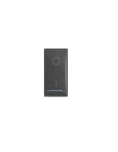 Bticino axolute interrupteur foncé 2p 20ax gris foncé hs4002