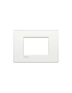 Bticino n4804ob light 4-seater plate opal white