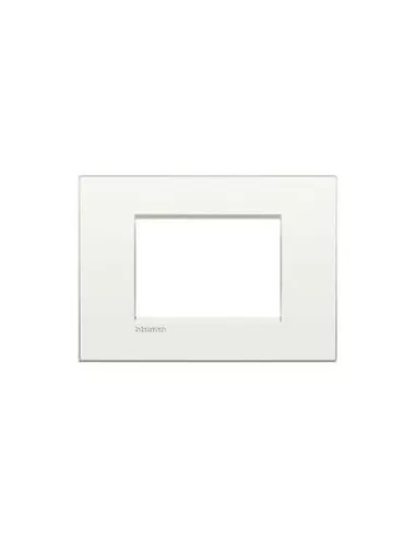 Bticino n4804ob plaque 4 places blanc opale clair