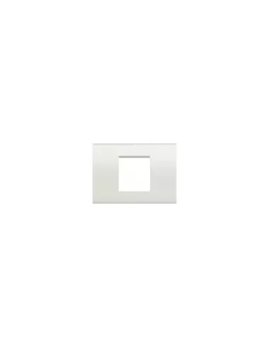 Assiette 2 places Bticino blanc clair n4819lb