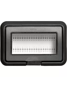 Bticino 24604l hydrobox luna couvercle ip55 4p gris liv