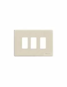 Plaque résine Bticino 503/3a/r magic 3p 2